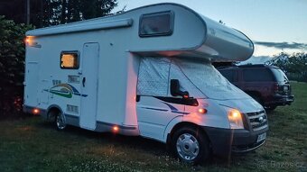 Ford/Chausson, LiFePo4 160Ah, solár, 6/6 osob, garáž/palanda - 7
