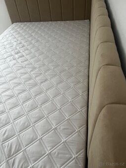 Čalouněná postel s přistýlkou -  COMFINO VELVET 120x200 - 7