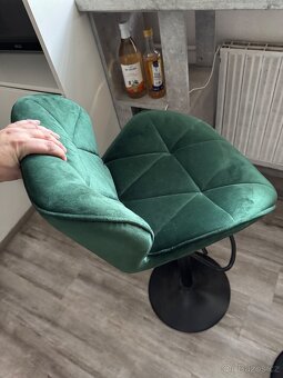 Barová židle - dva kusy - 7