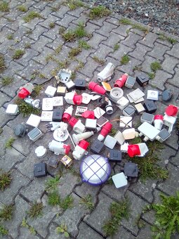 elektro zásuvky světla vypínače starší použití - 7