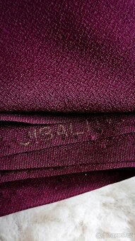 Luxusní látky - vínová a modrá - 7