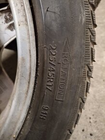 alu kola Intra vyraběna na Mercedes benz ml 7,5Jx17 ET35 - 7
