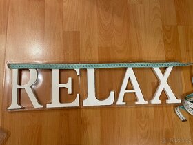 Dekorační text Relax - 7