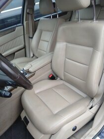 Kožený interiér na Mercedes Benz E - w212 combi - 7