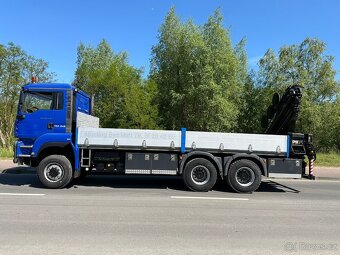 Prodám MAN TGA 26.430 valník 6x6 Hydraulická ruka Hiab - 7