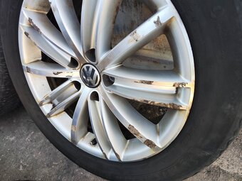 18"zimní alu sada New York 5x112 origo Tiguan Kodiaq TPMS - 7