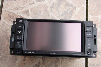 Jeep, Chrysler Rádio NAVI system NTG4 REW - porucha - 7