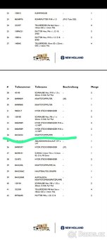 Prodám podávácí palivovou pumpu pro New holland CX,CR Case - 7