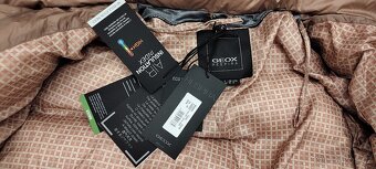 Péřový dámský kabát GEOX. Velikost L (44). - 7