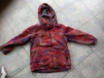 Zimní, lyžařská,softshell, jarní, větrovka, do deště-110/116 - 7