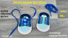 Dřevěné montessori hračky - VÝPRODEJ - 7