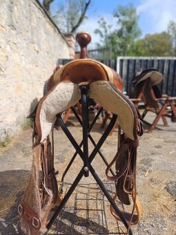 Westernove sedlo cowhorse zn Frinta - 7