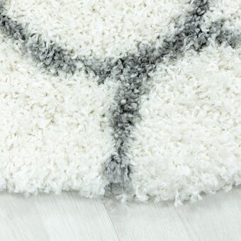 Kusový koberec Salsa Shaggy 3201 cream 200 x 290 cm NOVÝ - 7