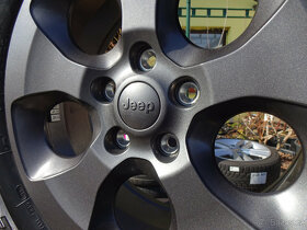 Jeep - NOVÁ celoroční alu kola 18" 5x127 - šedá PERLEŤ TPMS - 7
