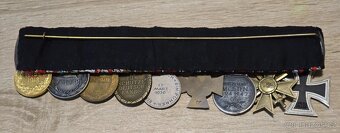 Exkluzivní medailová lišta Třetí říše - 9 míst - 7