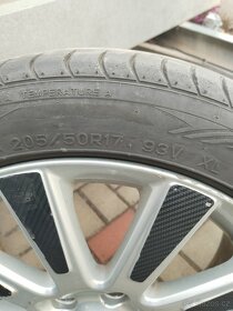 alu kola ford 5x108 r17 +pneu - 7