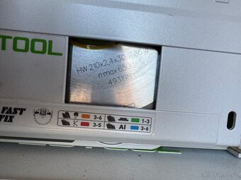Festool ponorná pila - záruka Festool 10.4.2027 - 7
