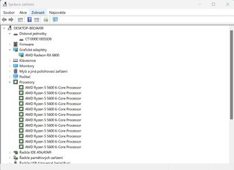 ✅Herní PC RYZEN 5 5600,RX 6800 16GB,32 GB RAM,1 TB SSD - 7