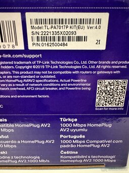 TP LINK POWERLINE TP-PA7017P KIT - 7