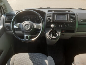 VW Transporter T5 facelift, 2,0 103kw, r.v.2010, 5míst - 7