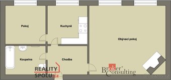 Prodej, byty/2+1, 58 m2, Petrovická 272, 34401 Domažlice, Do - 7