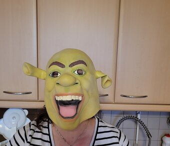 Masky různé druhy a paruky  Mikuláš se blíží maska čerta - 7