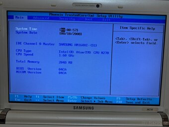 Samsung NC10 mini notebook • Intel Atom • Windows 7 levně ✅ - 7