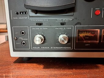 Kotoučový magnetofon Akai 1721 W super zvuk - 7