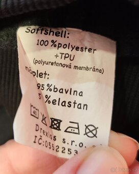 Softshell kalhoty české značky Drexiss vel. 92 - 7