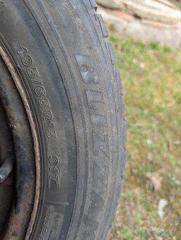 Octavia II atd. Pneu Bridgestone Blizzak 196/65 R15 - 7