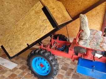 Traktůrek domácí výroby 4x4 - 7