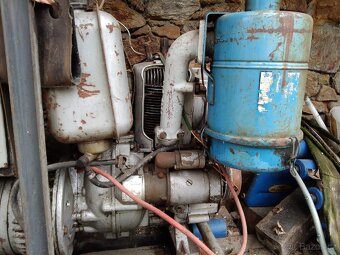 Funkční Dieselová elektrocentrála Slavia 5,6 kW - 7