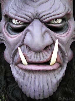 KRAMPUS maska ČERNÝHO ĎÁBLA - 7