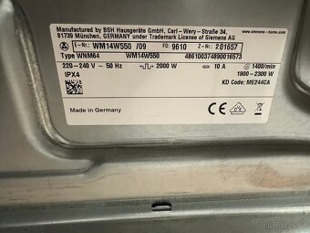 Pračka Siemens (257) - 7
