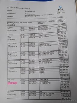 Alu kola Mercedes  VW 18" - 7