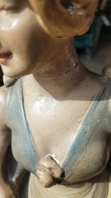 Hodiny figurální velké rarita sběratel - 7