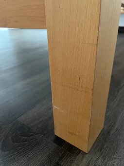 Postel z masivu buk STONE 160x200 - 7