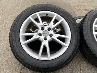 Originální alu kola Audi 5x112 r18, pneu 235/55 r18 - 7