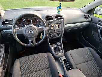 VW Golf VI 1.6 TDI 77kw Kombi Klima Model 2012 Nová Stk - 7