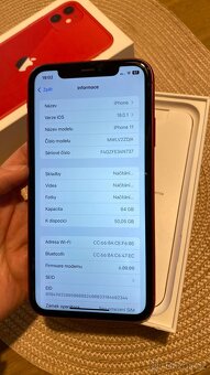 iPhone 11 64GB Red, super stav - 7