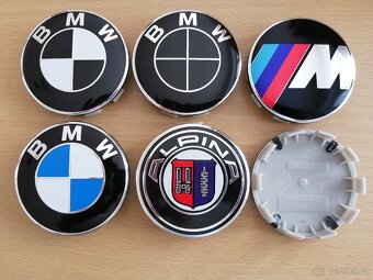 Sada 4 kusů krytek do Alu disků BMW - 7