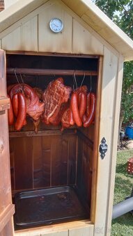 Dřevěné udírna - 7