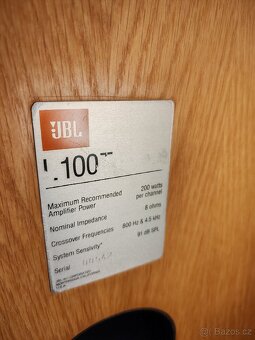 Reproduktory JBL L100T ZE SBIRKY - 7