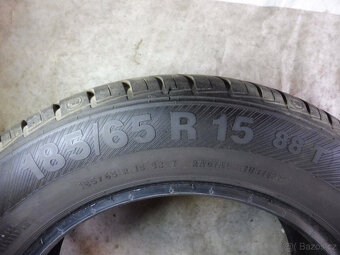 Prodám 4 LETNÍ pneumatiky 185/65/R15, výška vzorku 7 mm - 7