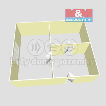 Pronájem bytu 1+1, 23 m², Kutná Hora, ul. Žižkova brána - 7