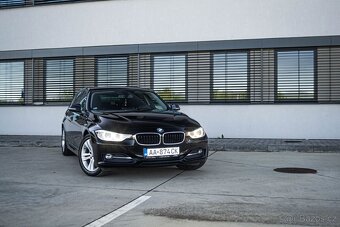 BMW Rad 3 Touring 318d A/T Black - 7