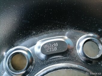 FORD FOCUS disky 5x108 s pneu 205/60/16 zima - 7