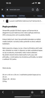 Elegantni Kufr Samsonite ( zeleno - hnedy ) - 7