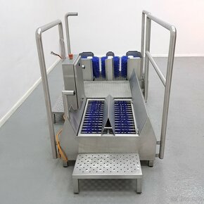 Hygienická čistící zóna Průmyslový čistič obuvi 250x120x125 - 7