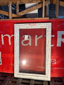 Okno PVC , profil 70 mm/ 3 sklo, nepoužitá okna - 7